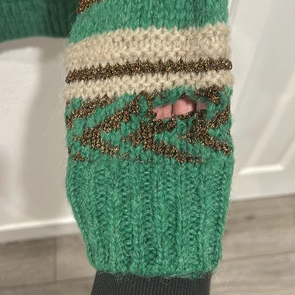 Scotch & Soda Metallic Fair Isle Sweater, RTR - Picture 9 of 9